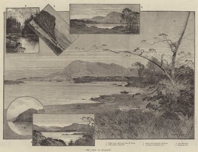 The Lakes of Killarney by Charles Auguste Loye